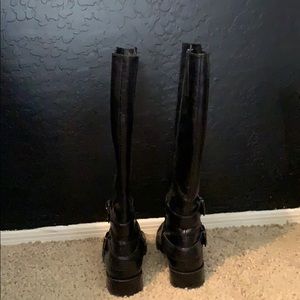 Black knee high boots!